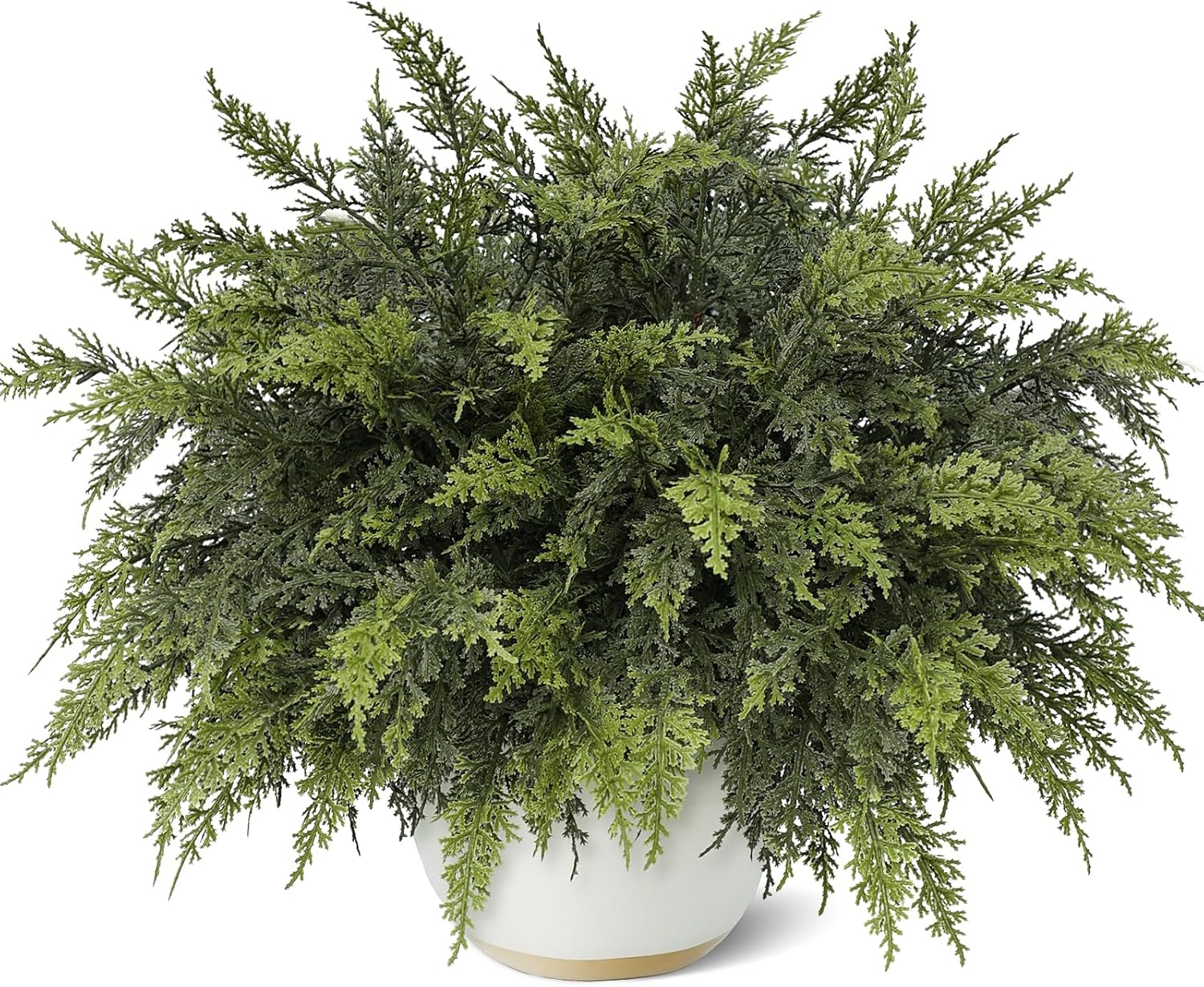 18 Inch Real Touch Cedar Branches for Christmas Decor