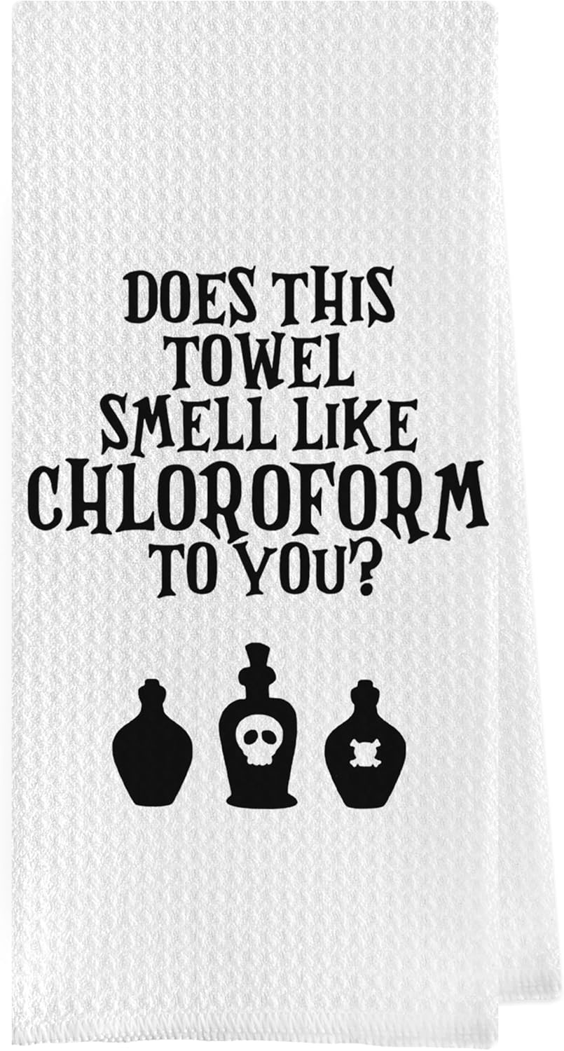 Absorbent 16x24 Funny Kitchen Towels - Halloween-03