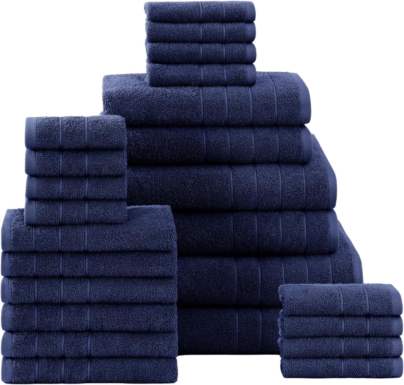 Casa Platino 100% Cotton Towel Set - Soft, Absorbent & Versatile