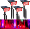 Solar Spot Lights Outdoor 20 LED Waterproof Landscape Spotlights - 4