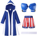 Boxing Costume Kids with Gloves Robe and Shorts - Playful Champion