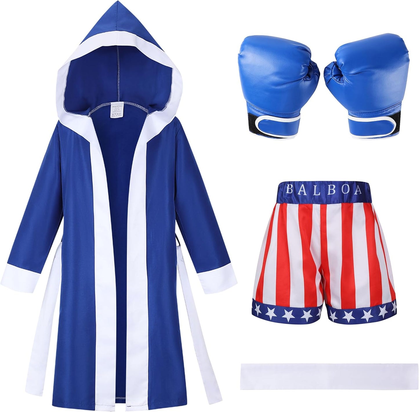 Kids Boxing Costume Set for Champion Role-Play