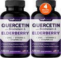 Quercetin with Bromelain, Vitamin C, Zinc & Elderberry - Daily Immune