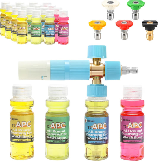 Tool Daily Foam Cannon for Pressure Washer with 20 Pack Soap