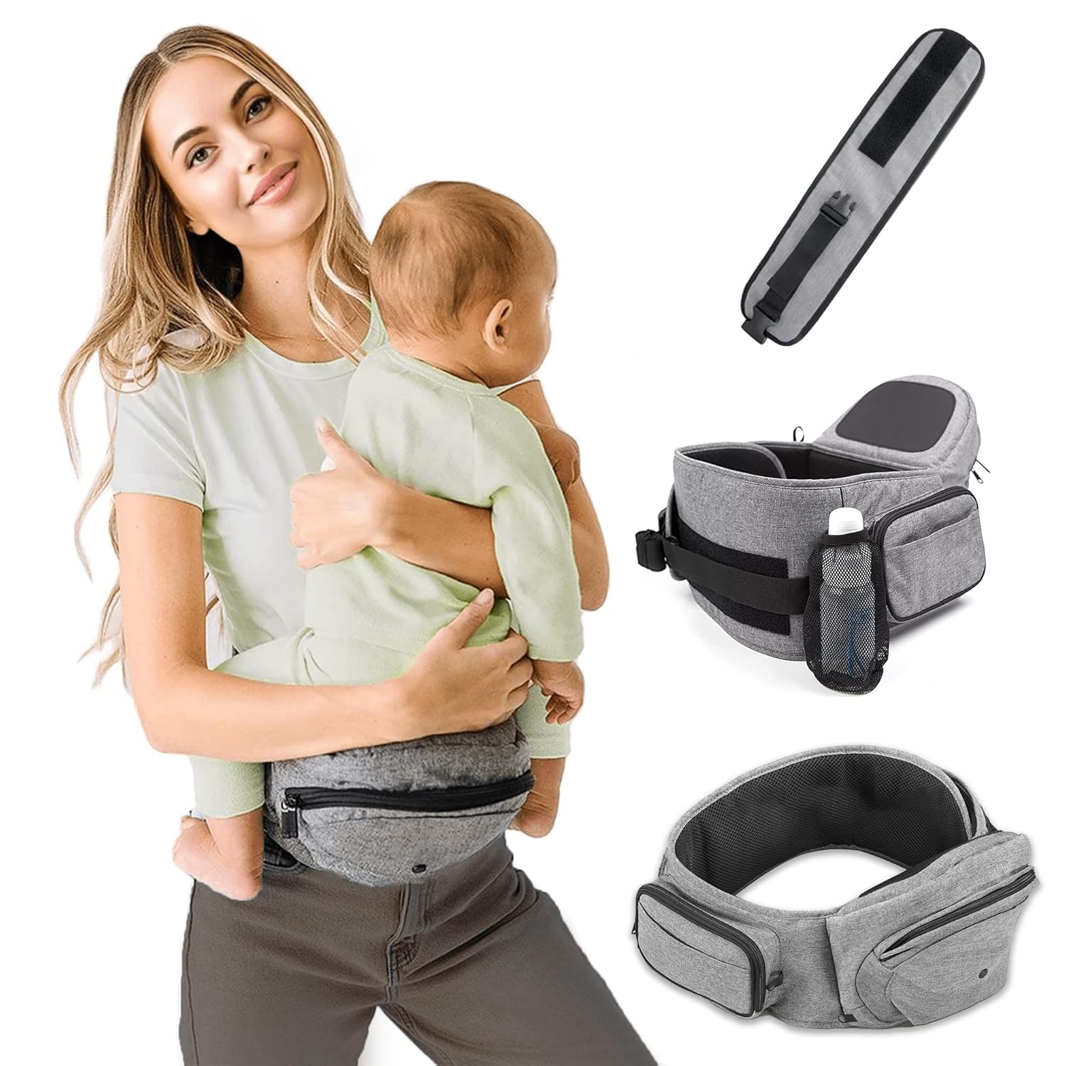Baby Hip Seat Carrier for Comfort and Safety on the Go