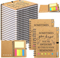 Inspirational Notepad and Bamboo Pen Set 100 pcs - Motivational Gifts