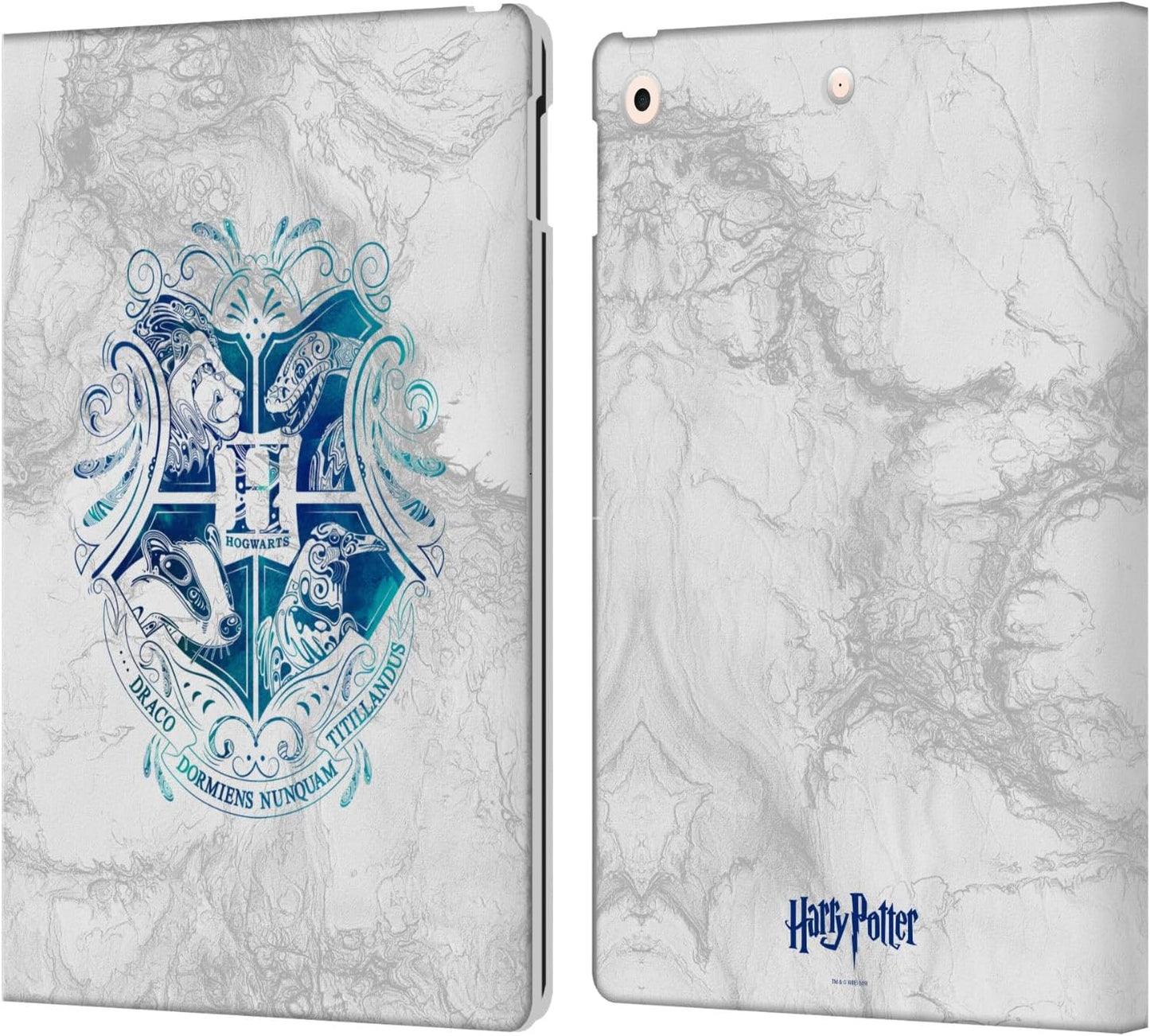 Harry Potter Hogwarts Aguamenti Leather Wallet Case for iPad