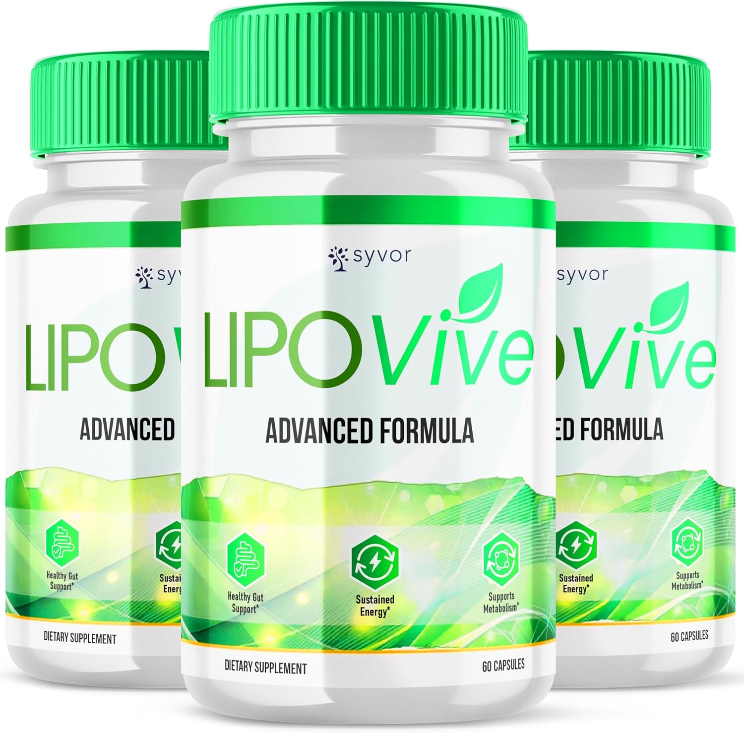 Lipovive Capsules for Active Lifestyle Support - Max Strength