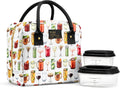 Fit & Fresh Bloomington Lunch Bag for Women - Insulated Large Tote