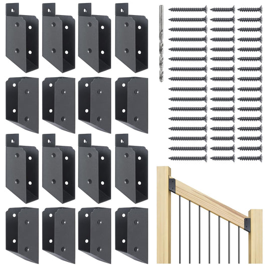 201 Stainless Steel Deck Railing Stair Connectors for Easy Install