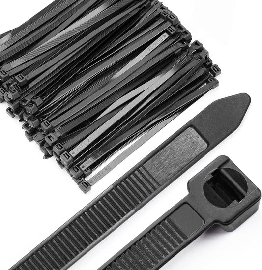 120 Pcs OneLeaf 8 Heavy Duty Zip Ties - 120 lbs Tensile Strength