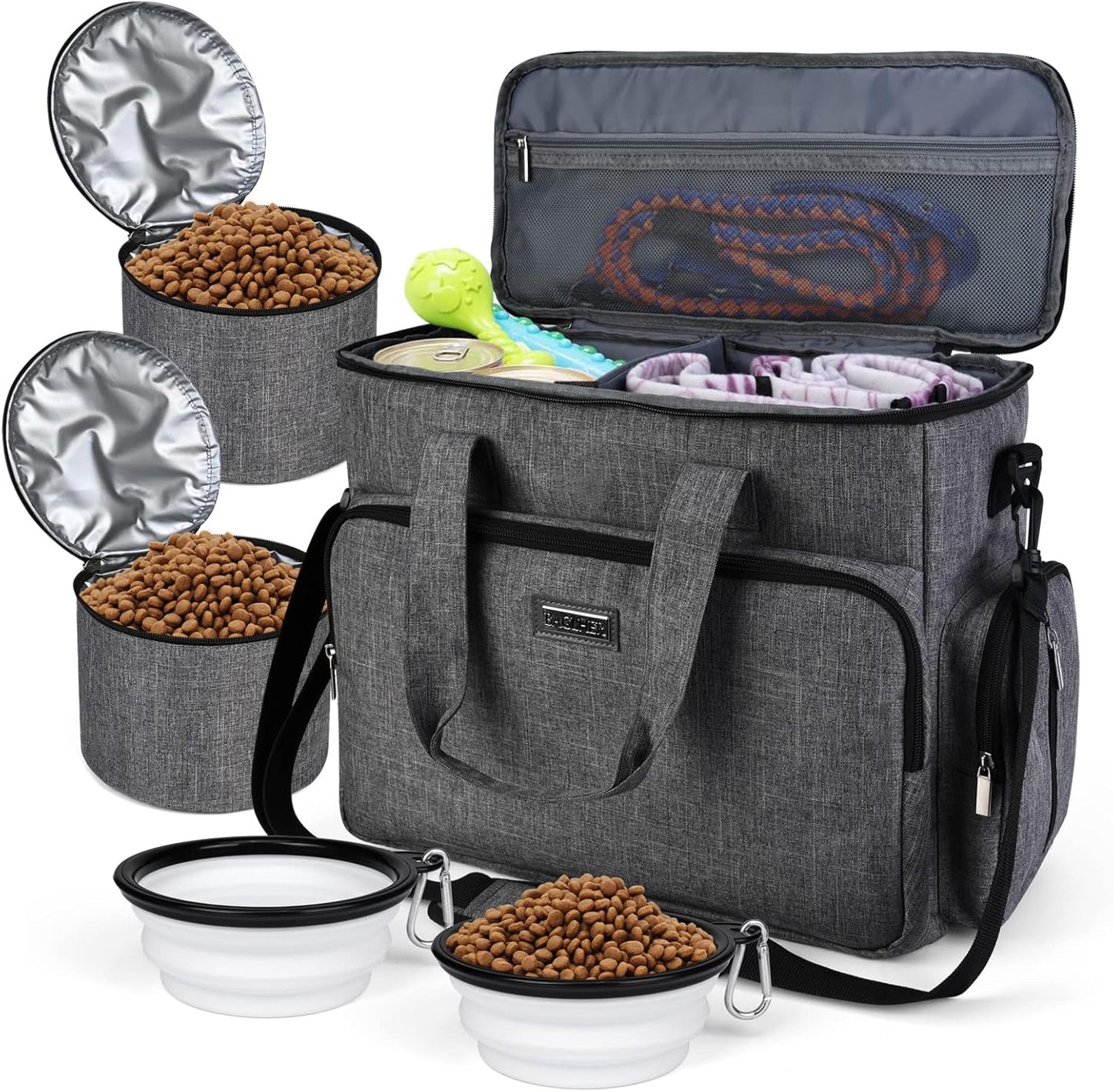 Dog Travel Bag with Multi-Function Pockets for Pets