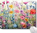 Gorgeous Flowers Pink Floral Rose Mouse Pad - Smooth, Non-Slip Desk