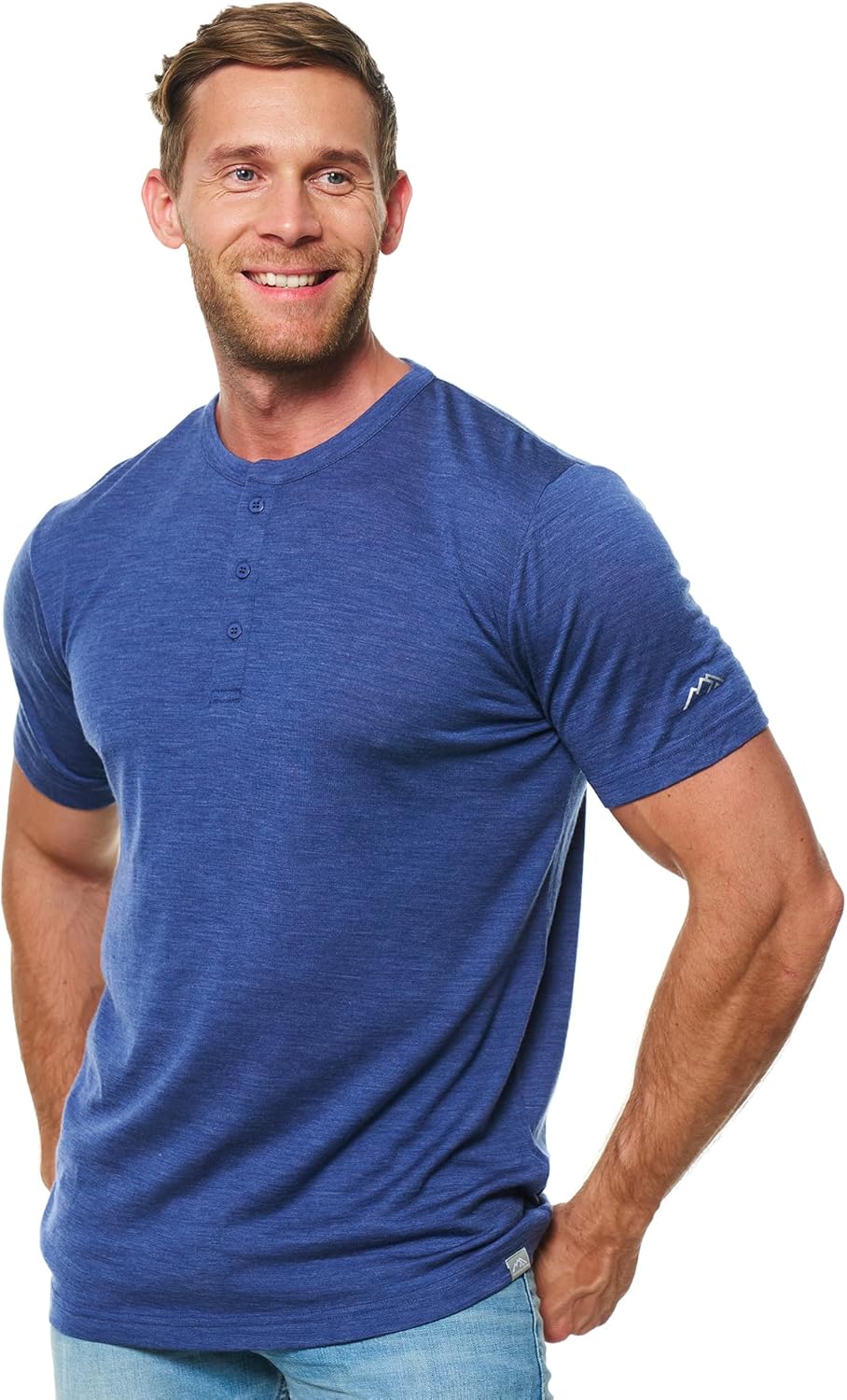 Merino Wool T-Shirt Mens - Lightweight Thermal Base Layer Tee
