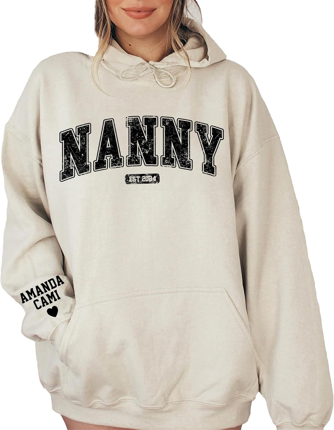 Personalized Grandma Est Sweatshirt - Cherish Family