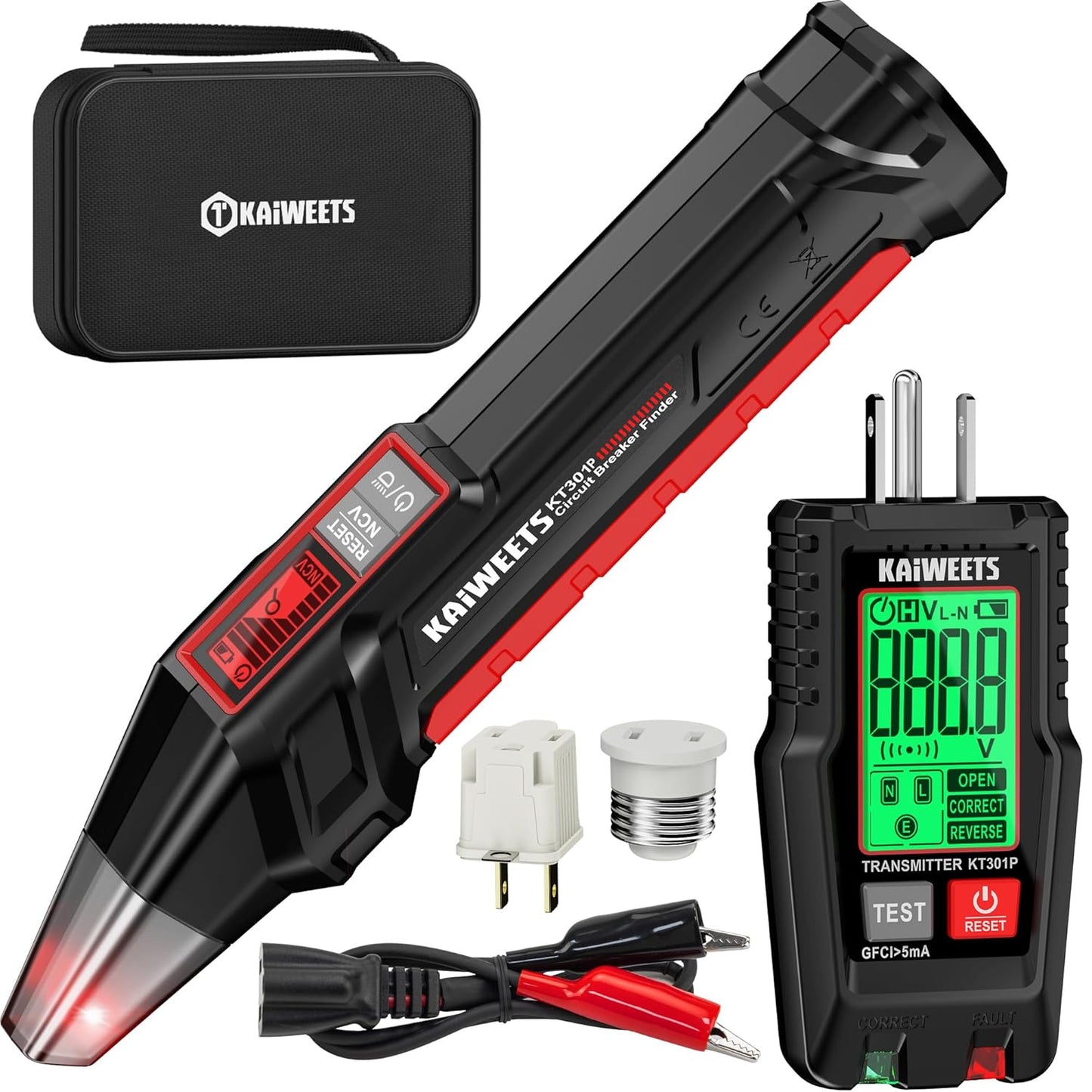 KAIWEETS Circuit Breaker Finder with LCD Display for Easy Use