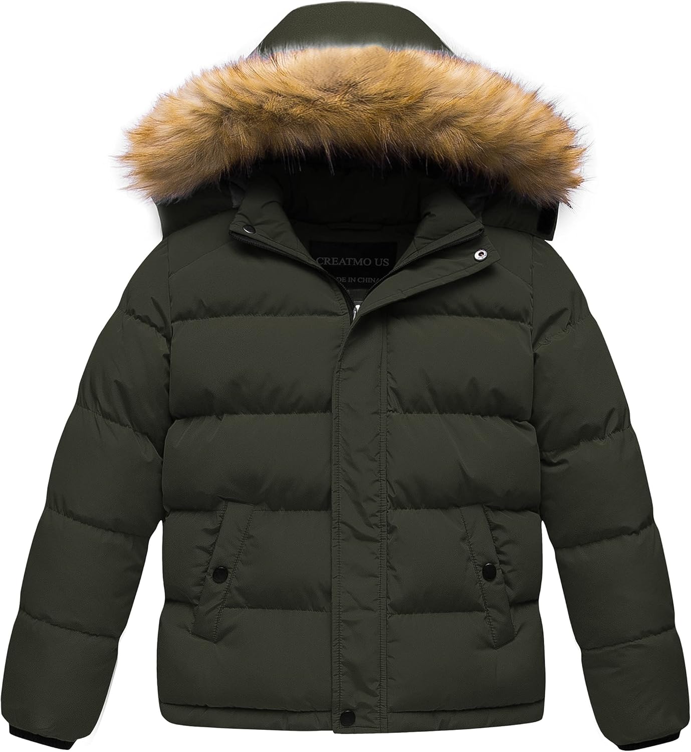 Water Resistant Winter Coats for Boys - Warm Fleece Lined Jacket