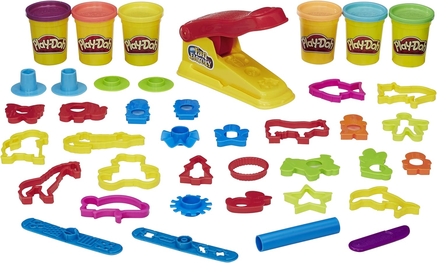 Play-Doh Fun Factory Deluxe Set - Endless Creativity!