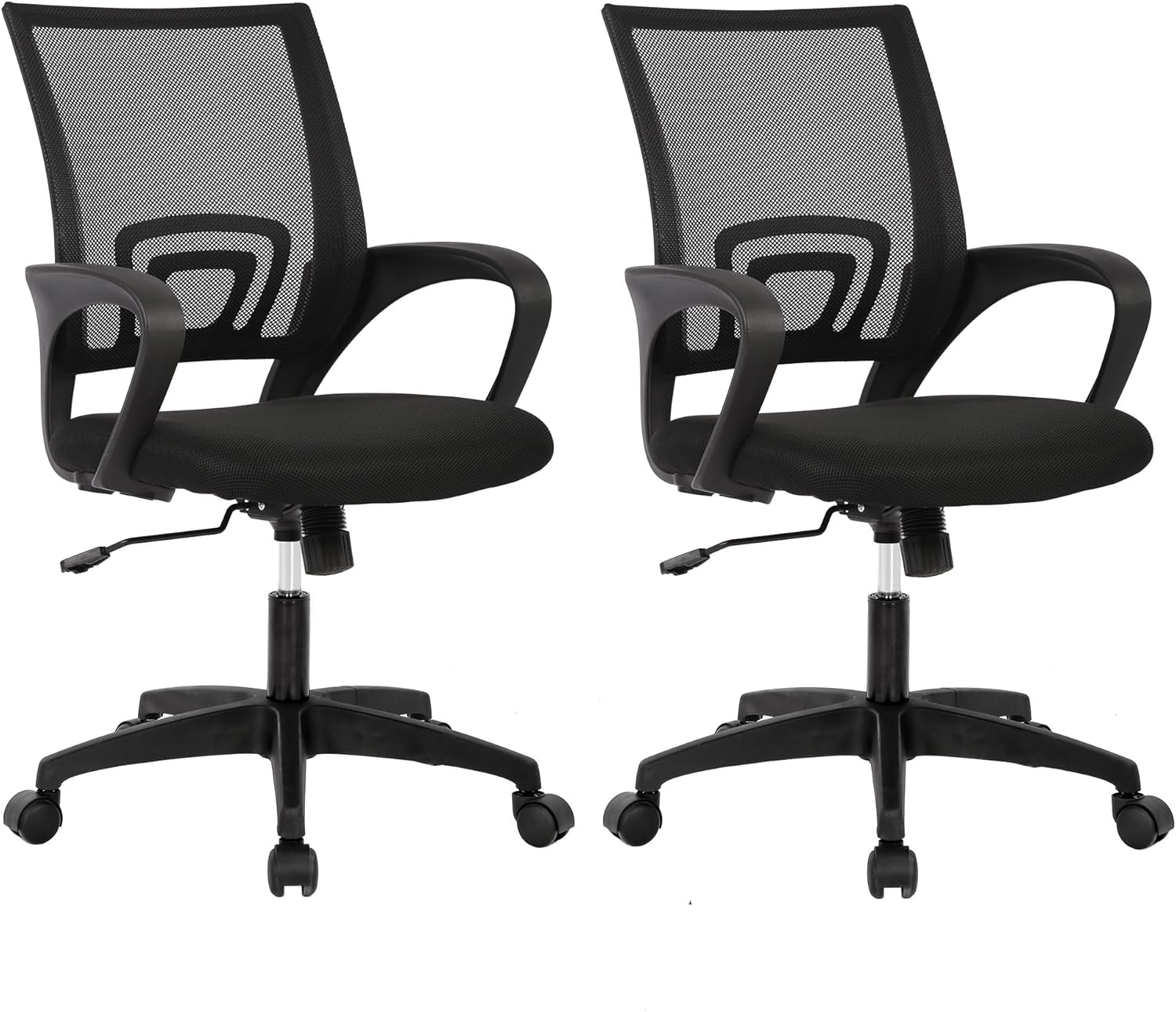Ergonomic Adjustable Office Chair with Lumbar Support for Comfort