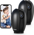 LaView 2K Color Night Vision WiFi Camera 2-Pack - Clear Home