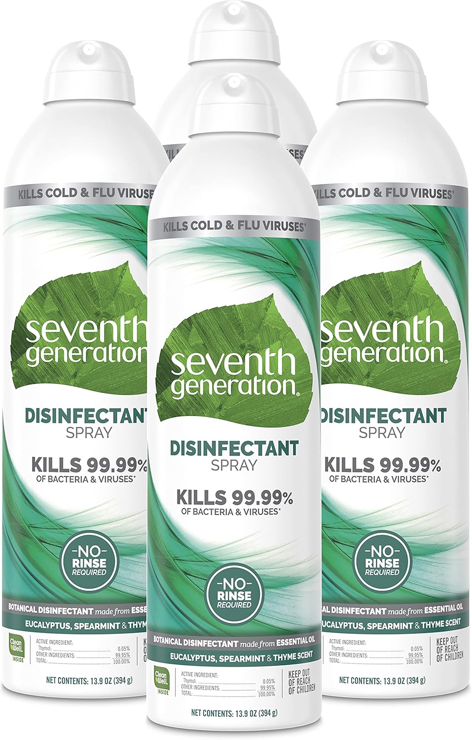 Seventh Generation Disinfectant Spray for Effective Cleaning