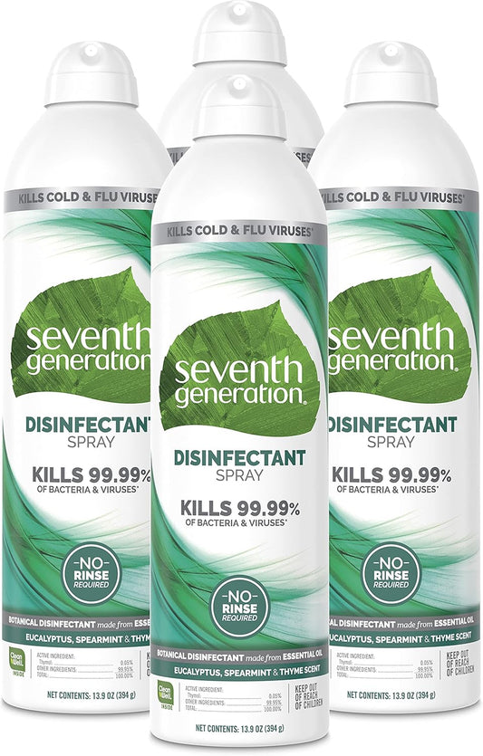 Seventh Generation Disinfectant Spray for Effective Cleaning