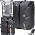 Black Voyage Reusable Vacuum Compression Travel Bag - Space Saving