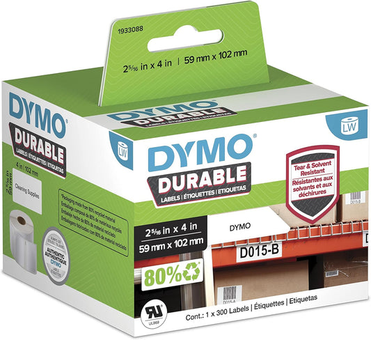 DYMO LW Durable Industrial Labels for Tough Labeling Needs