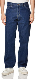 Dickies men's relaxed straight-leg jeans for work and leisure
