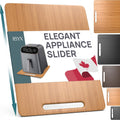 Sliding Appliance Tray for Coffee Maker and Air Fryer - Smooth Motion