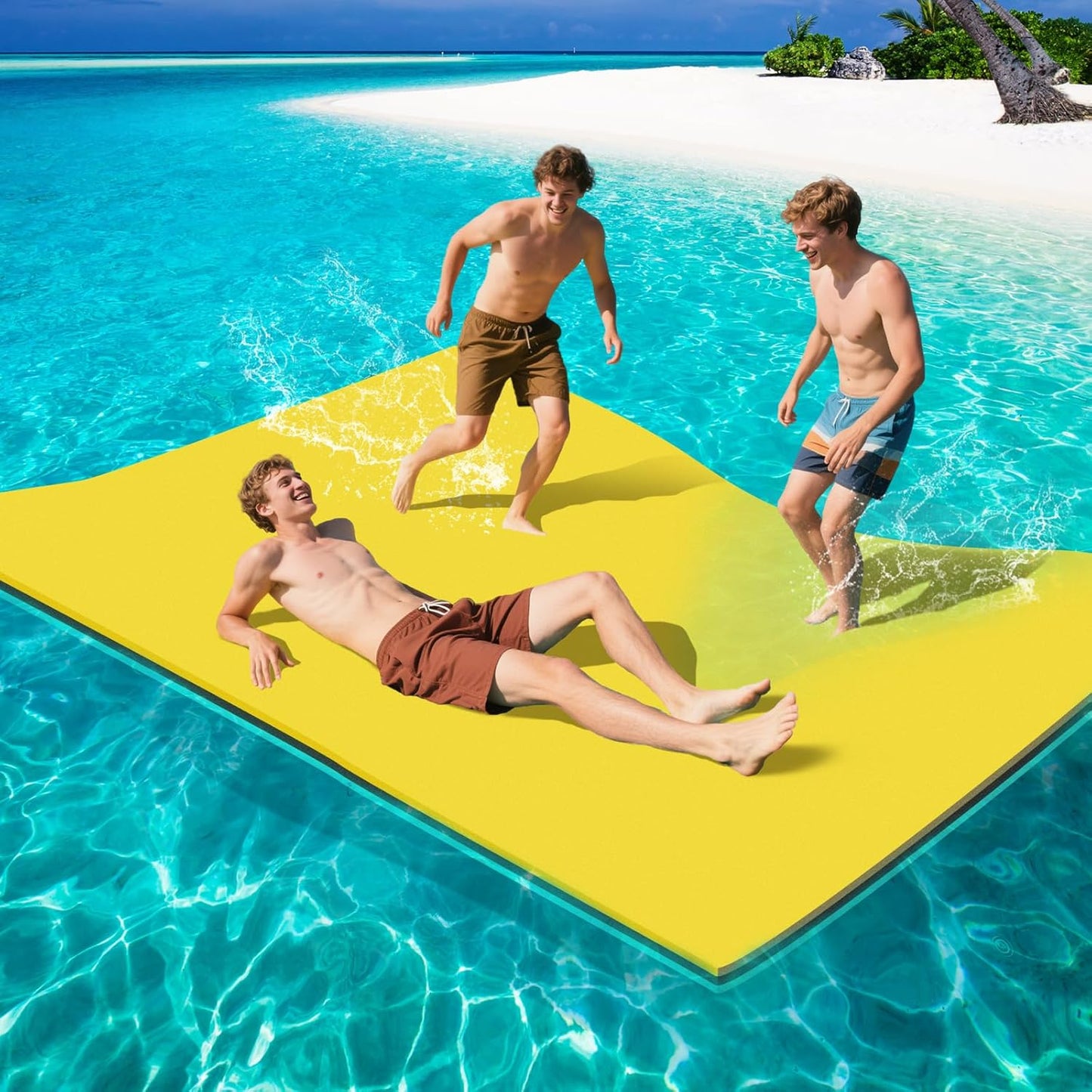 Lily Pad Floating Mat for Lake and Boating - Durable and Fun
