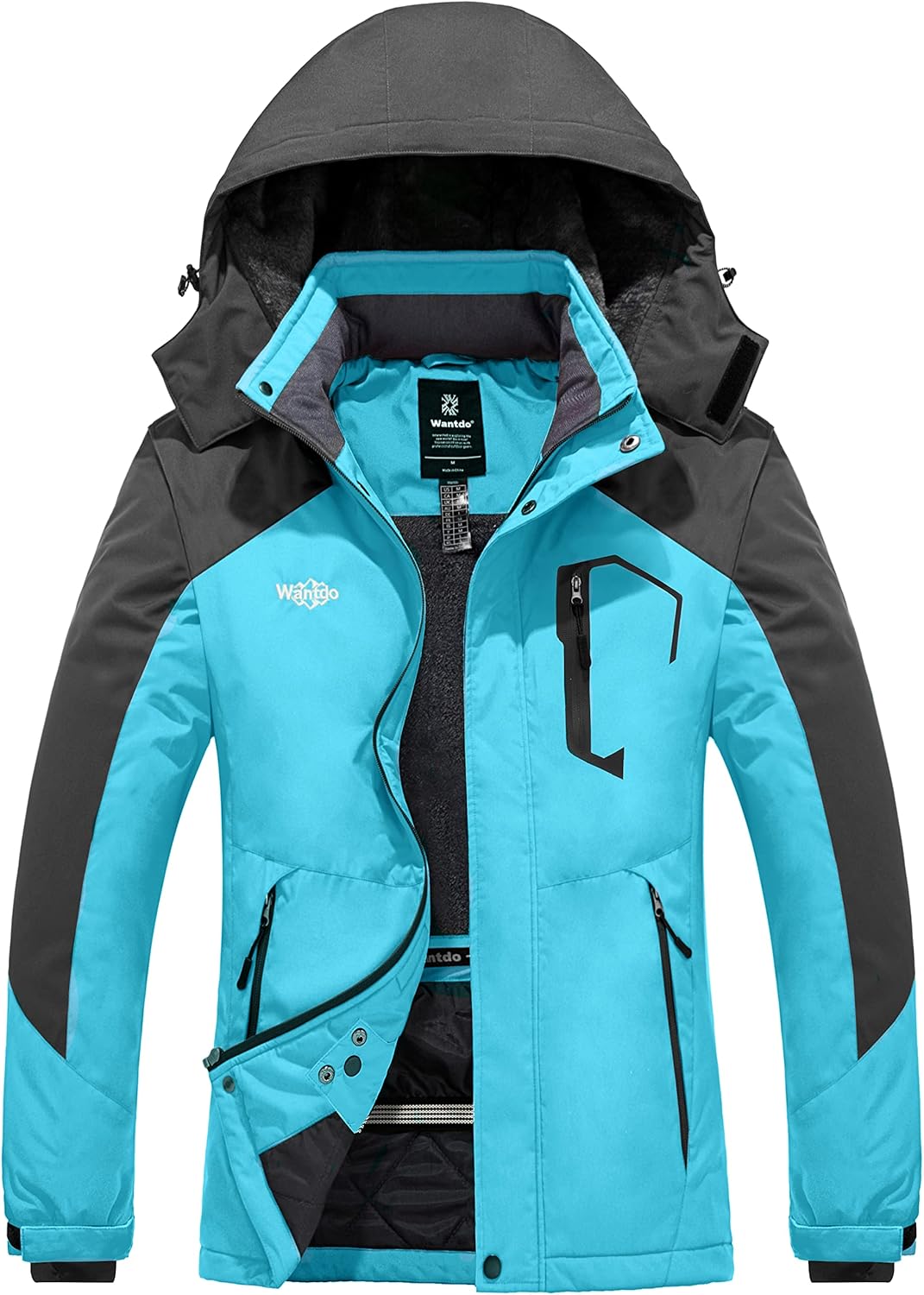 Stay Dry & Stylish in Wantdo Ski Jacket