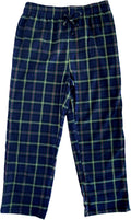 Plaid Flannel Pajama Pants for Men Women - Single Pair Cotton