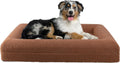 PETMAKER Orthopedic Dog Bed 33in Medium - Supportive Bolster