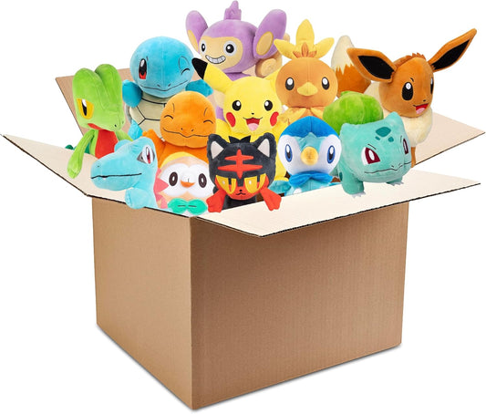 Pokemon 8 Inch Plush Mystery Blind Box 2-Pack for Collectors