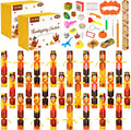 24 Pack Thanksgiving Crackers Poppers - Six Turkey Designs for Table