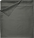 California Design Den King Flat Sheet - 400 TC Sateen Grey