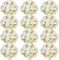Tigeen Artificial Peonies Bouquet 12 Bundles - Durable Silk