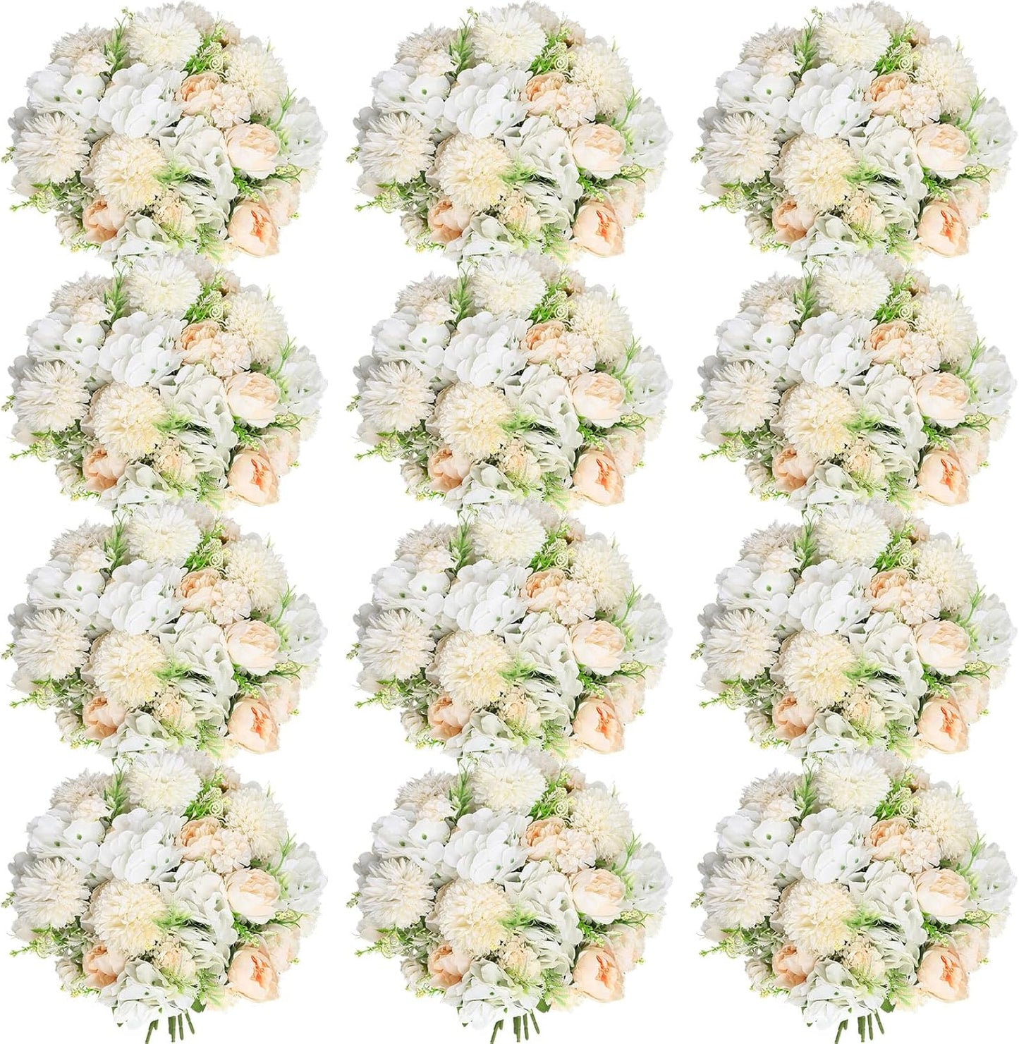 Artificial Peonies Silk Flowers for Wedding Table Decor