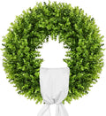 20-Inch Boxwood Wreath for All Year Round Decor and Style