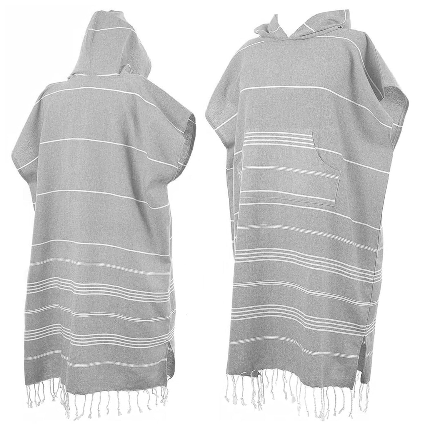 Personalized Beach Poncho with Hood for Stylish Comfort