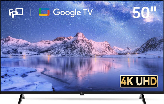 FPD 50 Inch Smart TV with 4K HDR and Google Assistant Features