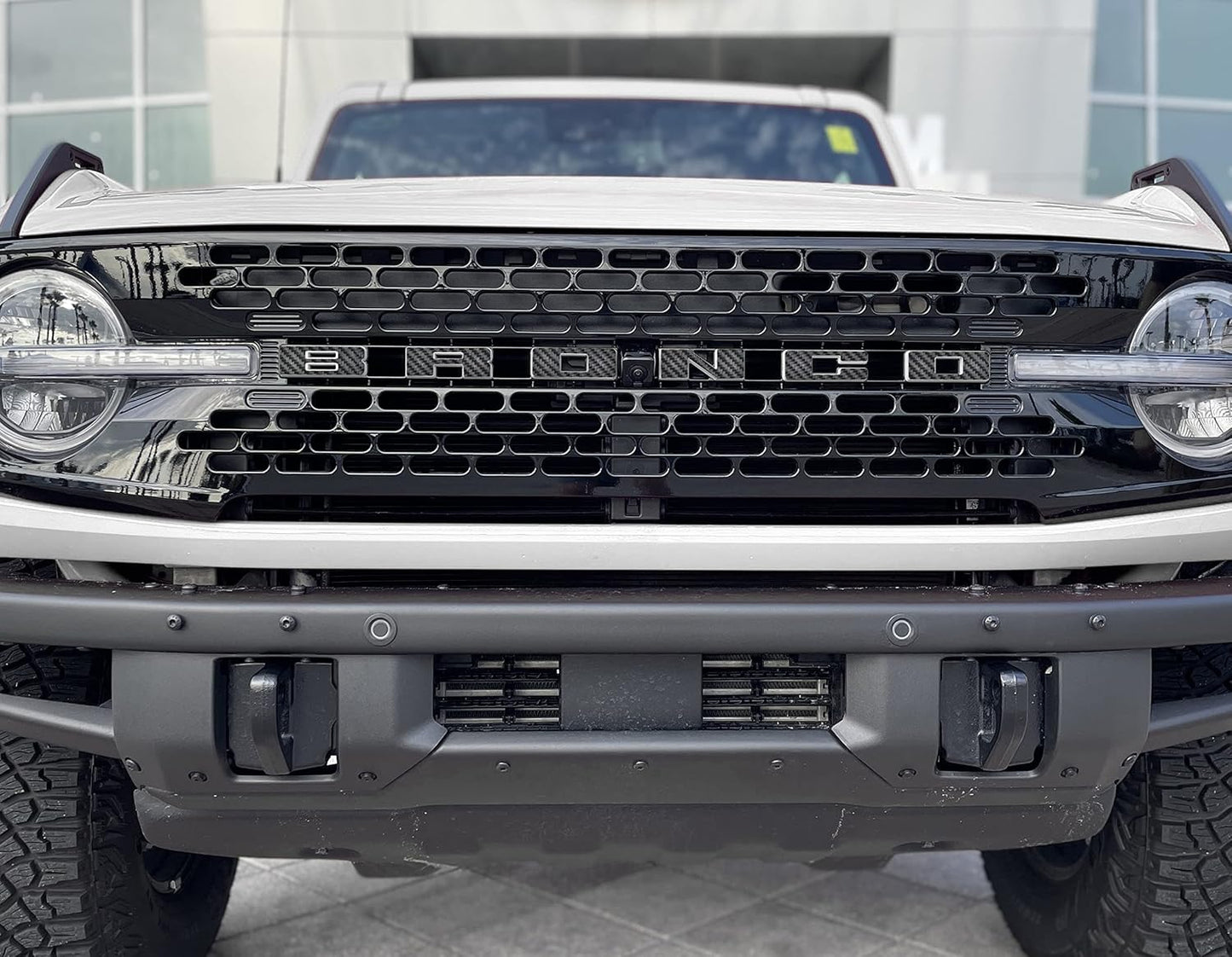 Grille Letter Overlays for 2021-2026 Bronco - TufSkinz Quality