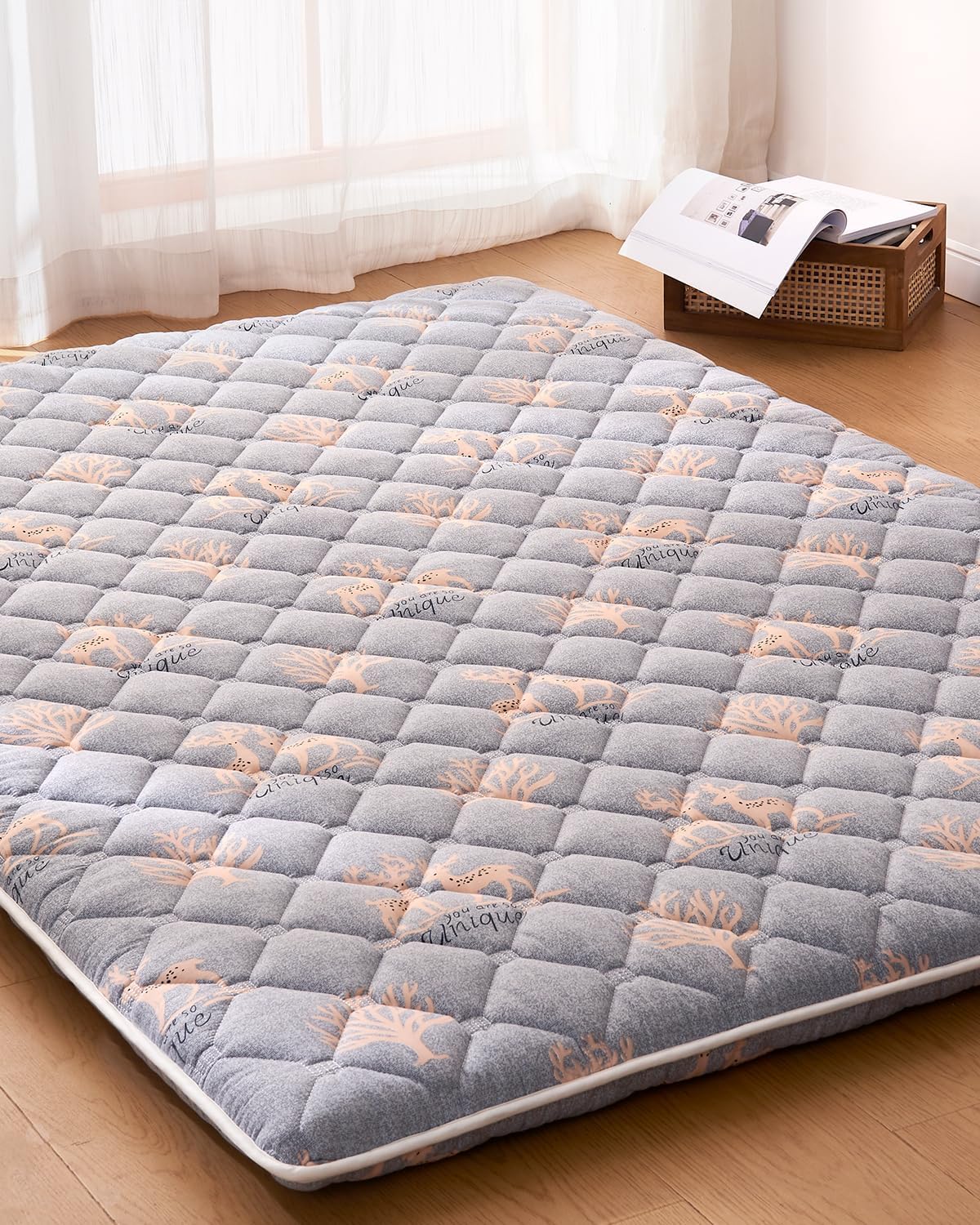 6th Generation Japanese Floor Futon Mattress - Extra-Thick Comfort