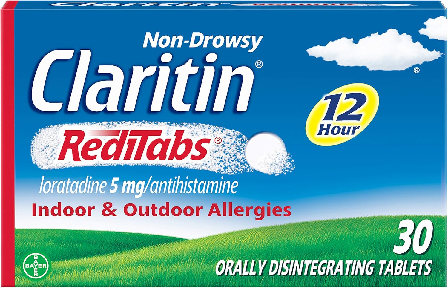 Claritin RediTabs 12 Hour Allergy Relief for Fast Relief