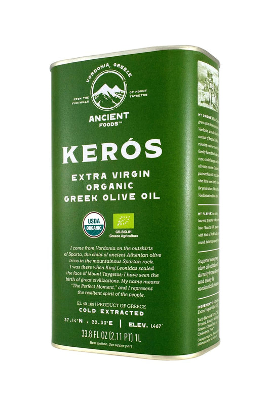 Organic Extra Virgin Olive Oil Cold Pressed from Ancient Trees