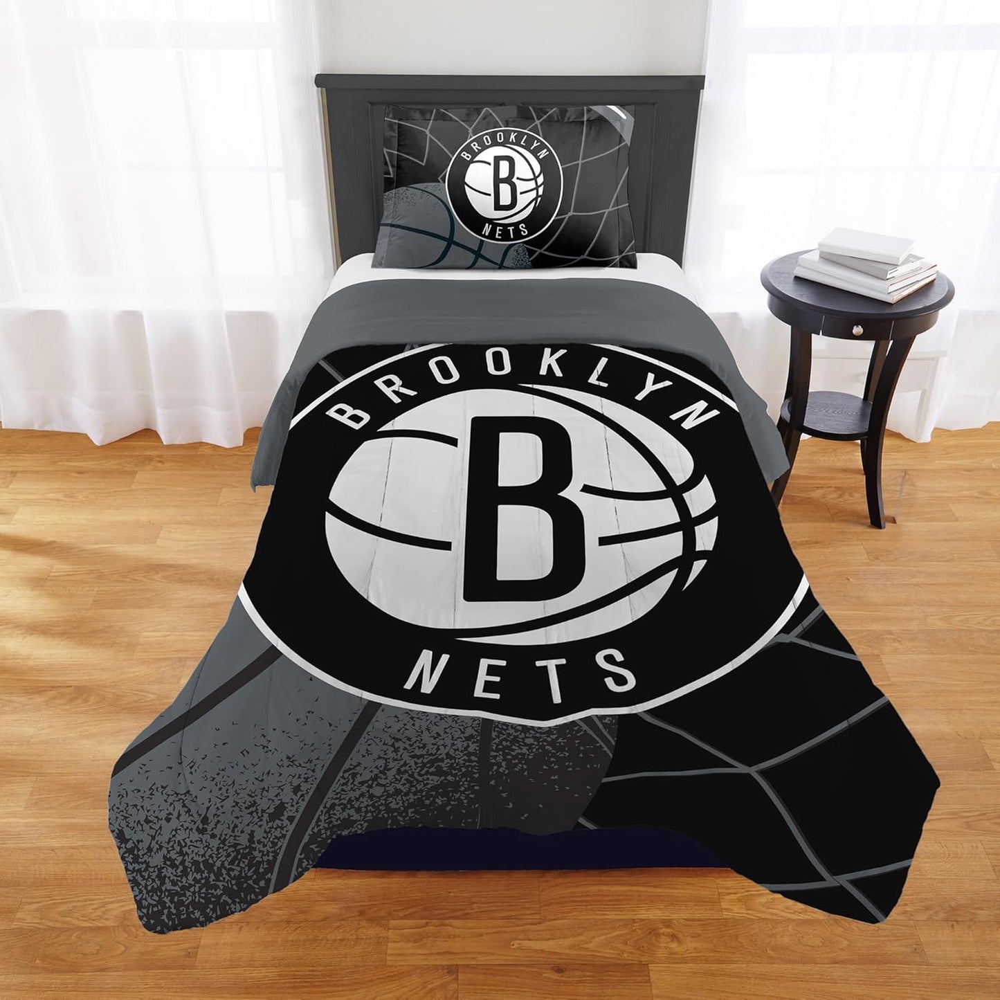 Brooklyn Nets Officially Licensed NBA Comforter Set for Fans
