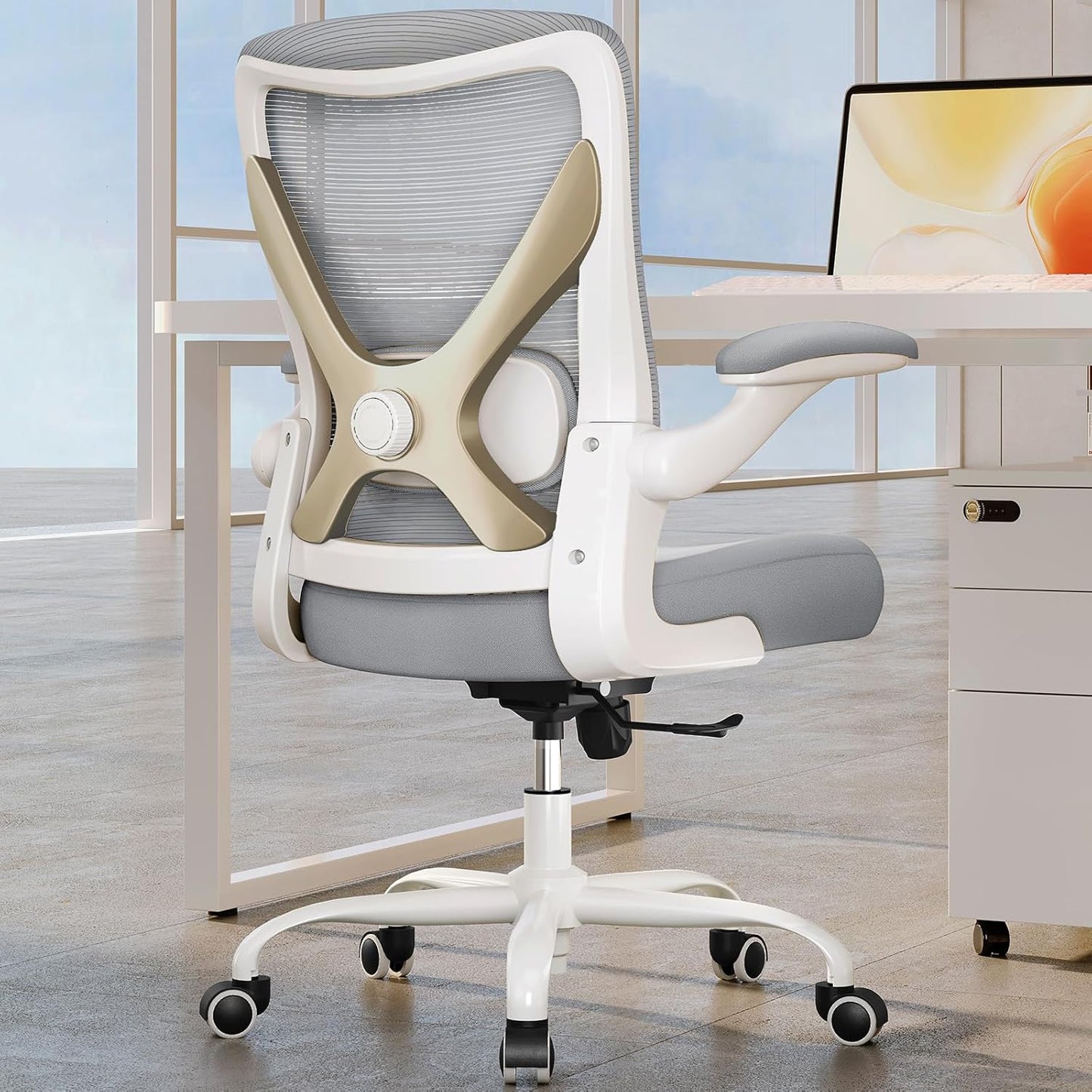 Ergonomic Office Chair with Lumbar Support for Comfort and Style