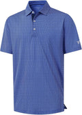 Mens Golf Polo Shirt for Men - Dry Fit Moisture Wicking Polo