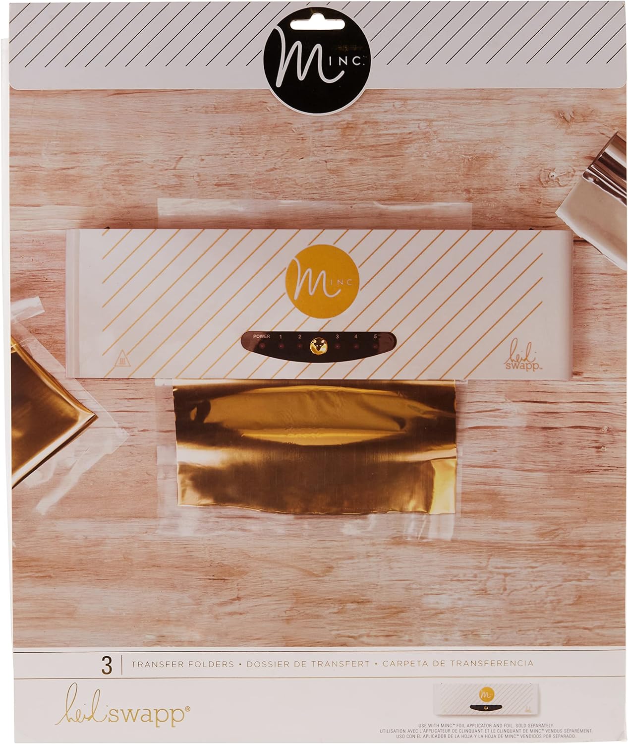 Create Stunning Foil Projects - Heidi Swapp Minc Transfer Folders 3 Pack